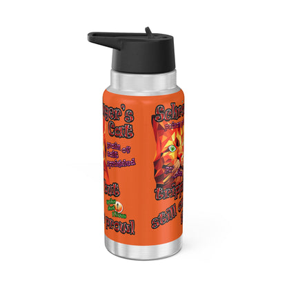schrodinger's cat - Gator Tumbler, 32oz (orange)