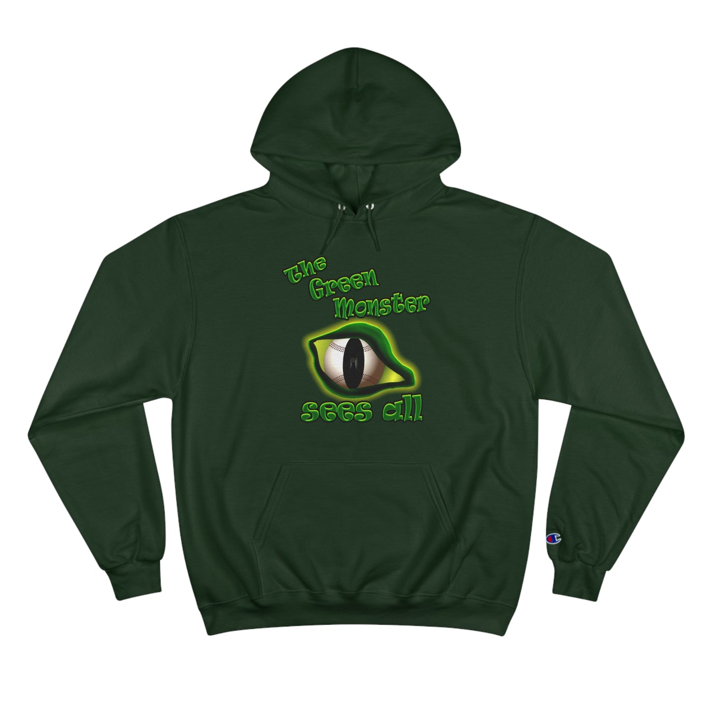 green monster - Champion Hoodie