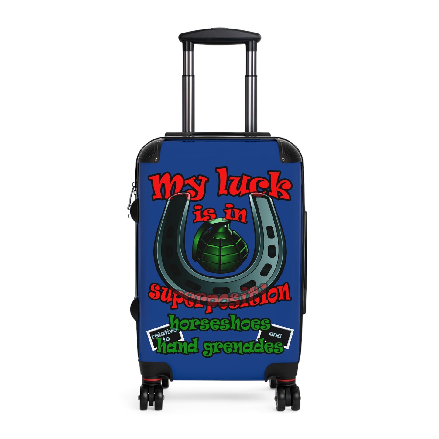 my luck - Suitcase (dark blue)