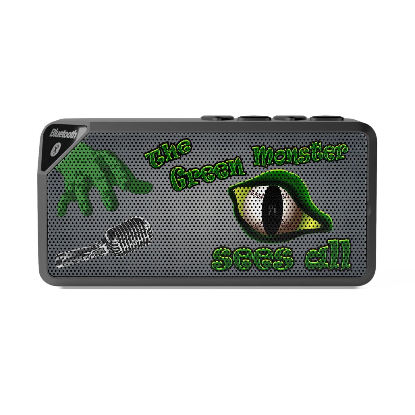 green monster - Jabba Bluetooth Speaker (grey-light grey)