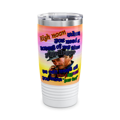 high noon - Ringneck Tumbler, 20oz (color blur)