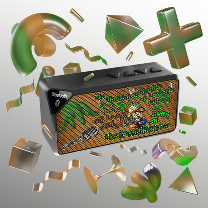 christmas spirits of boston - Jabba Bluetooth Speaker (brown papyrus)