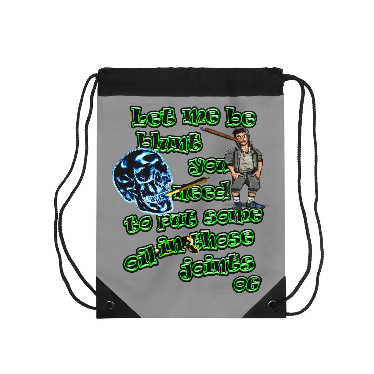 og - Drawstring Bag (grey)