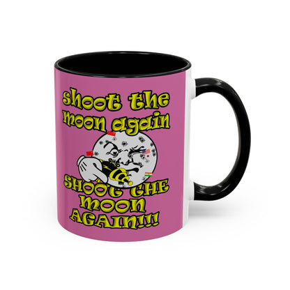 shoot the moon again - Accent Mug (light pink)