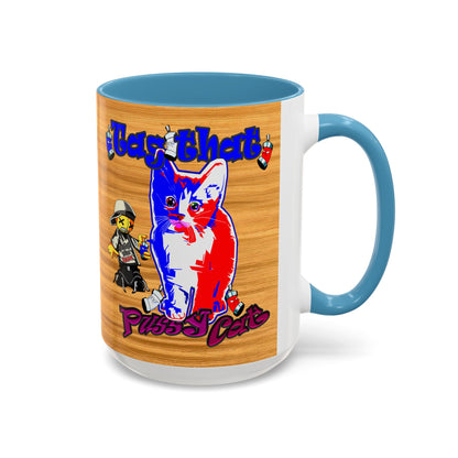 tag that - Accent Mug (butterscotch wood finish)