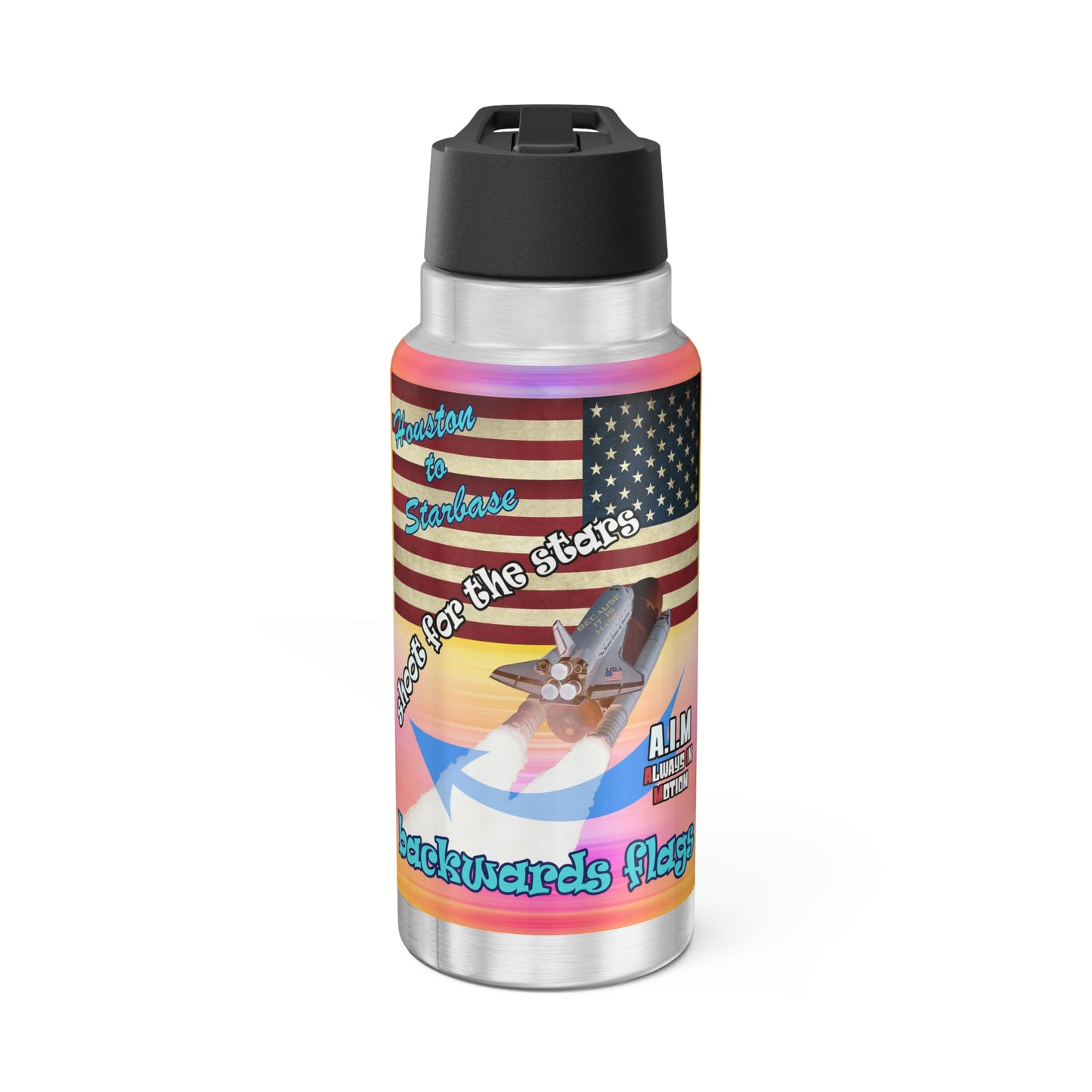 shoot for the stars - Gator Tumbler, 32oz (color blur)