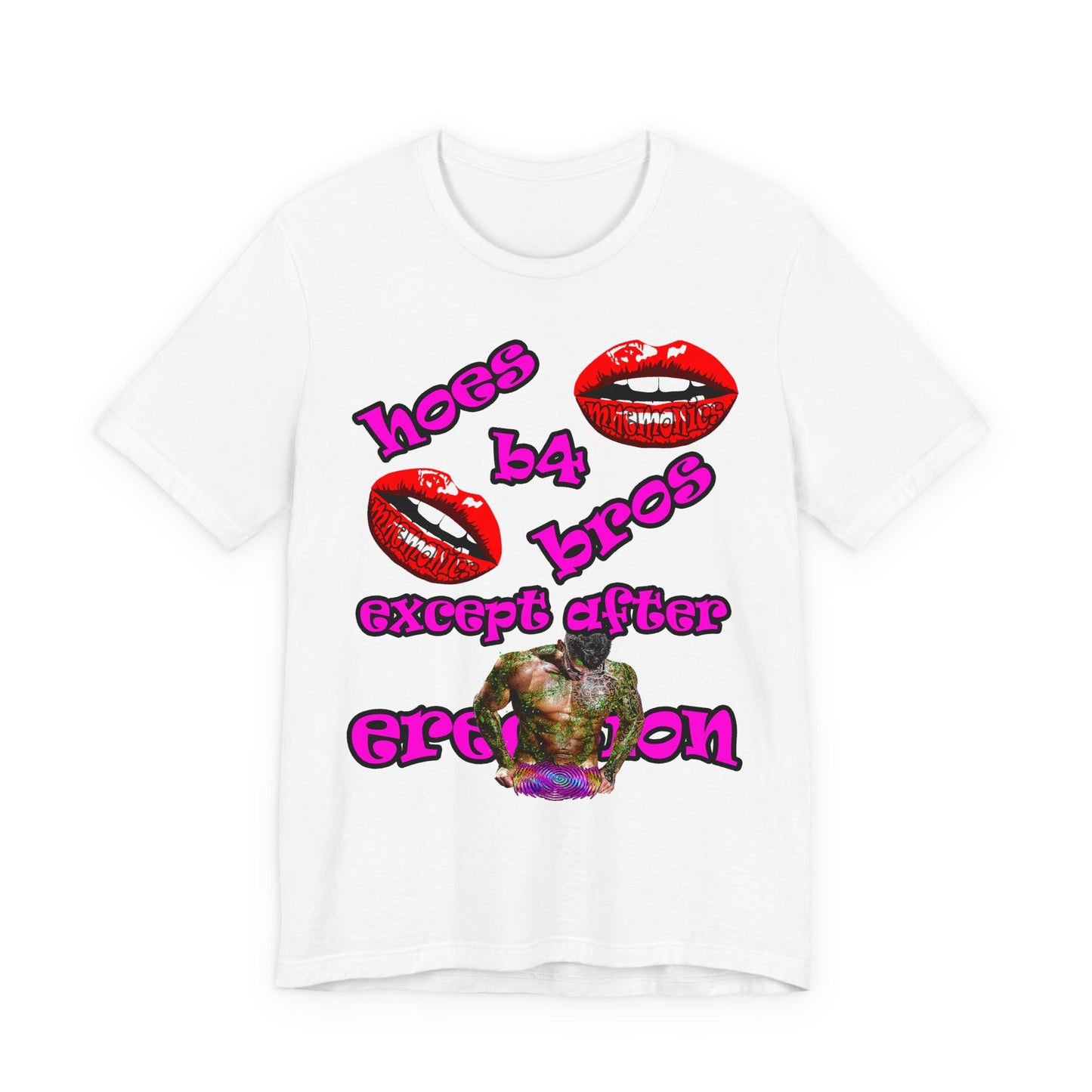 hoes b4 bros - Unisex Jersey Short Sleeve Tee