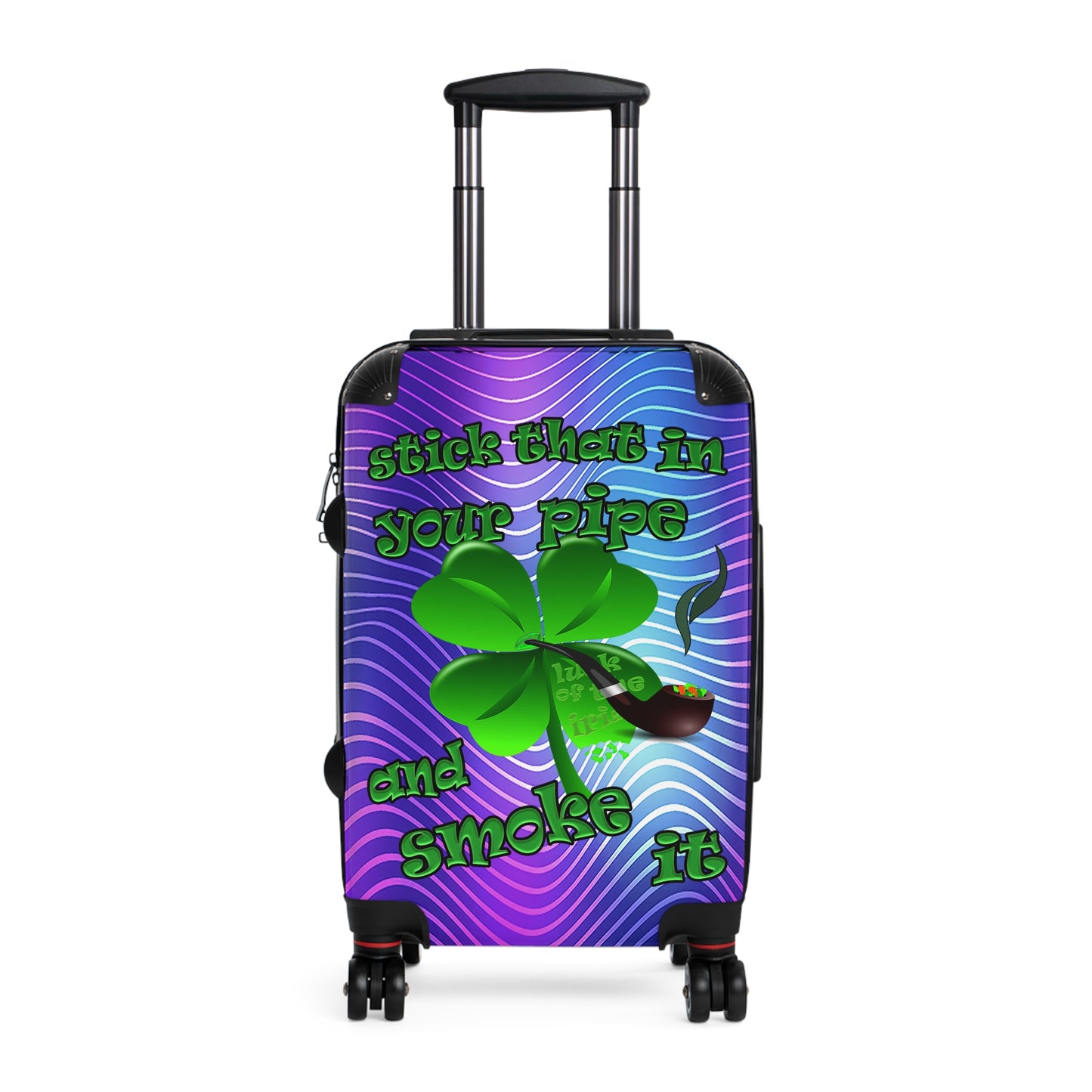 stick that in your pipe and smoke it - Suitcase (purple wave)