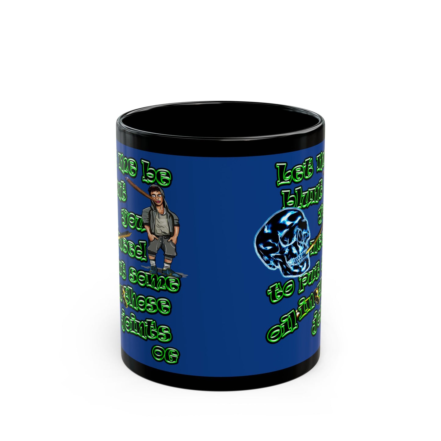 og - Black Mug (dark blue)
