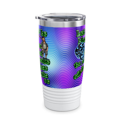 og - Ringneck Tumbler, 20oz (purple wave)