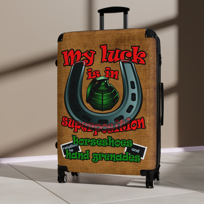 my luck - Suitcase (brown papyrus)