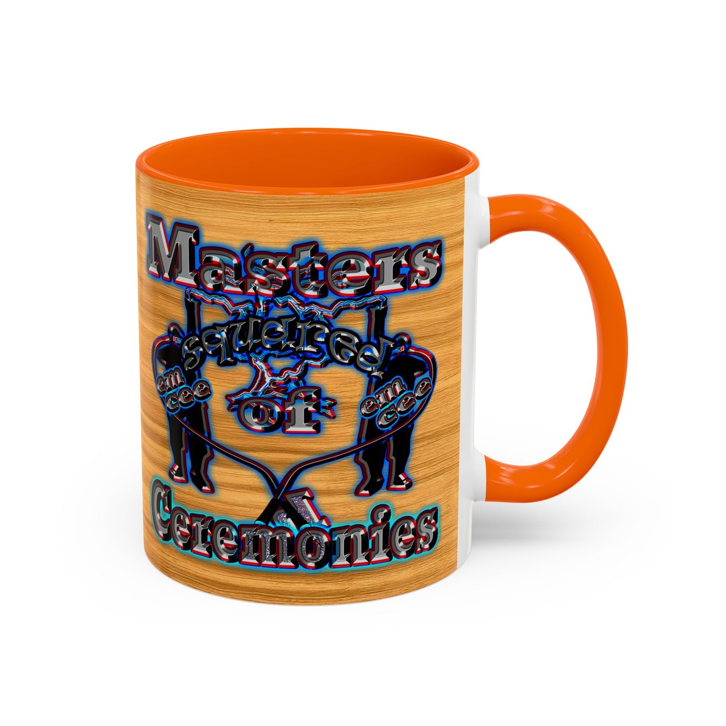 em cee squared - Accent Mug (butterscotch wood finish)