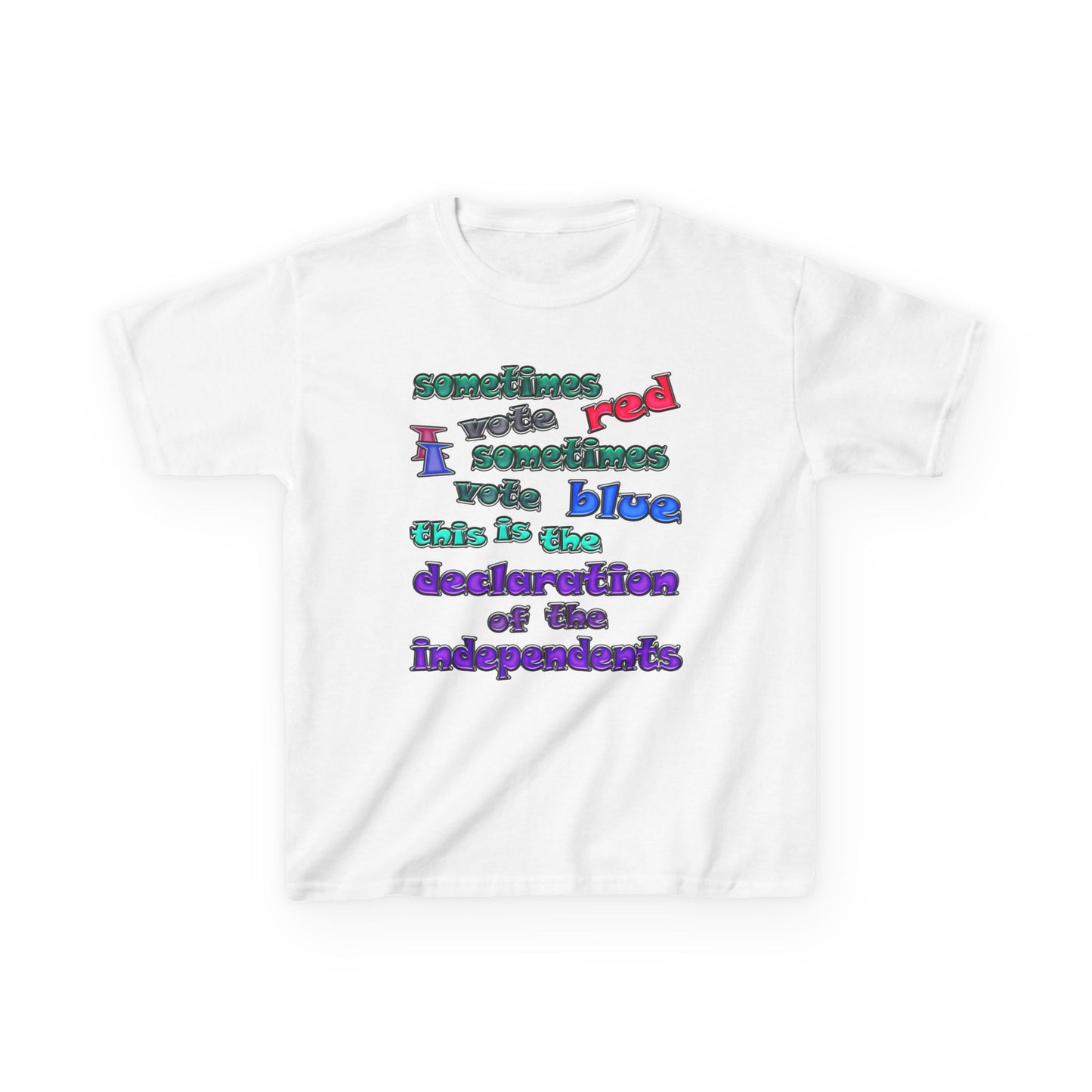 declaration of the independents - Kids Heavy Cotton™ Tee