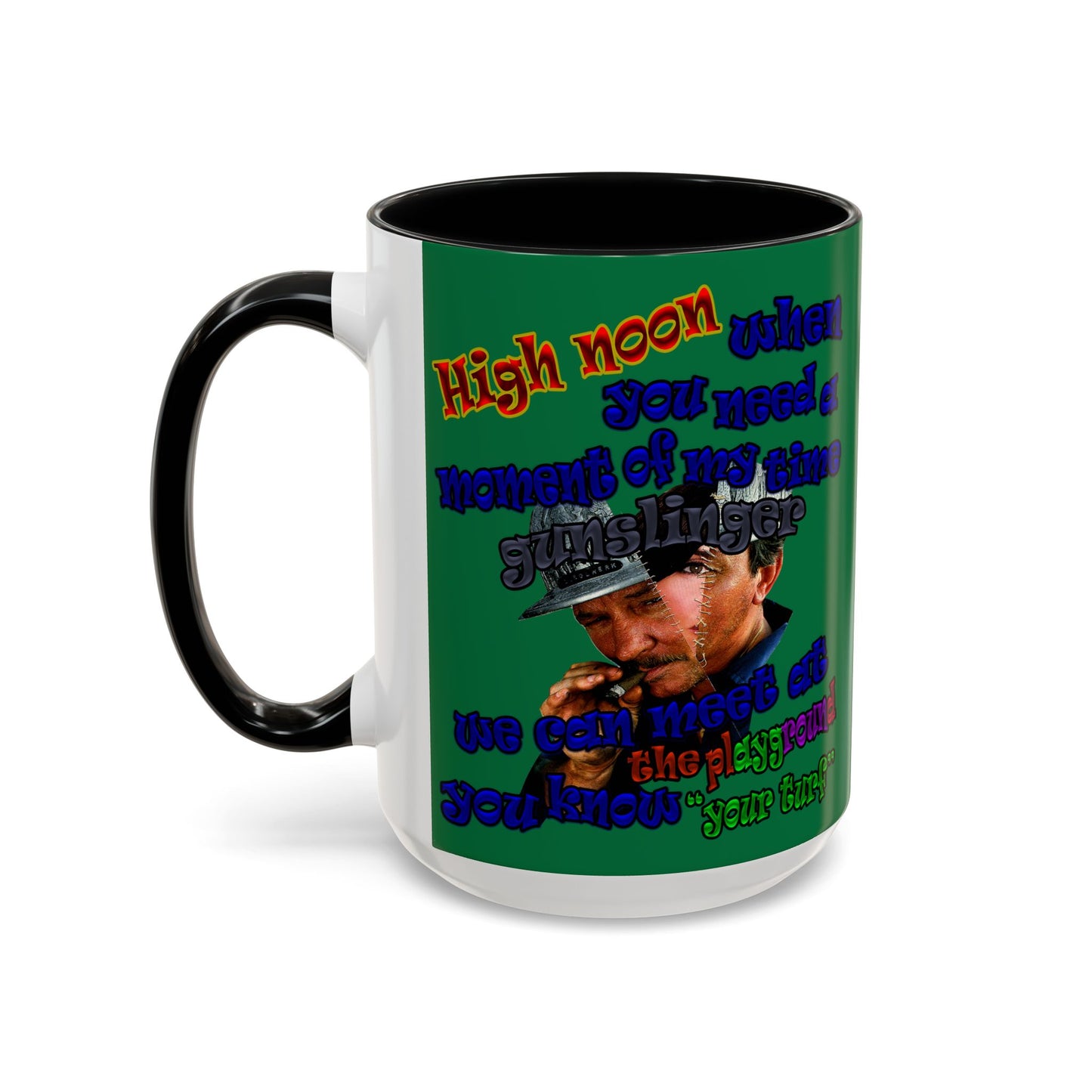 high noon - Accent Mug (dark green)