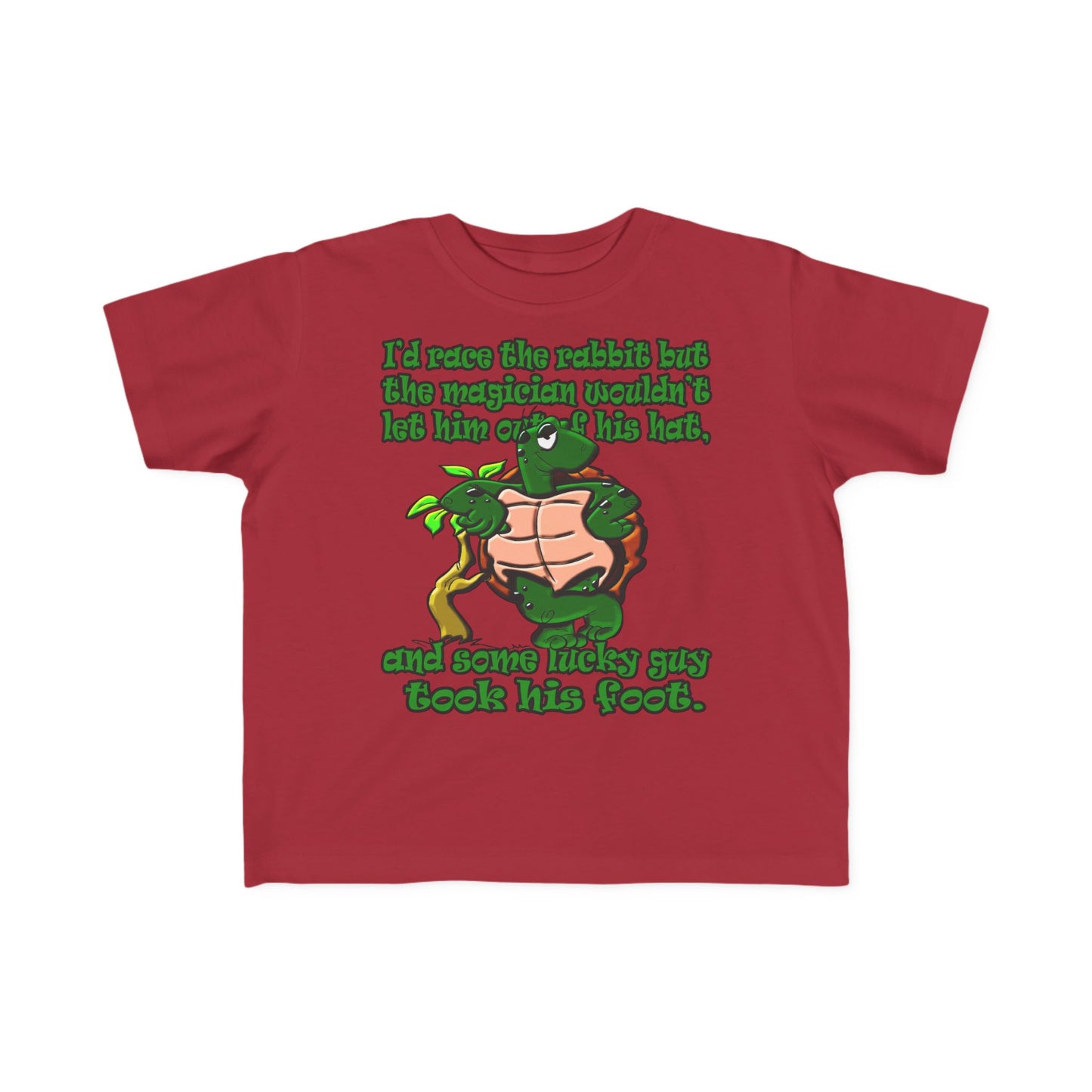 turtle race - Toddler's Fine Jersey Tee