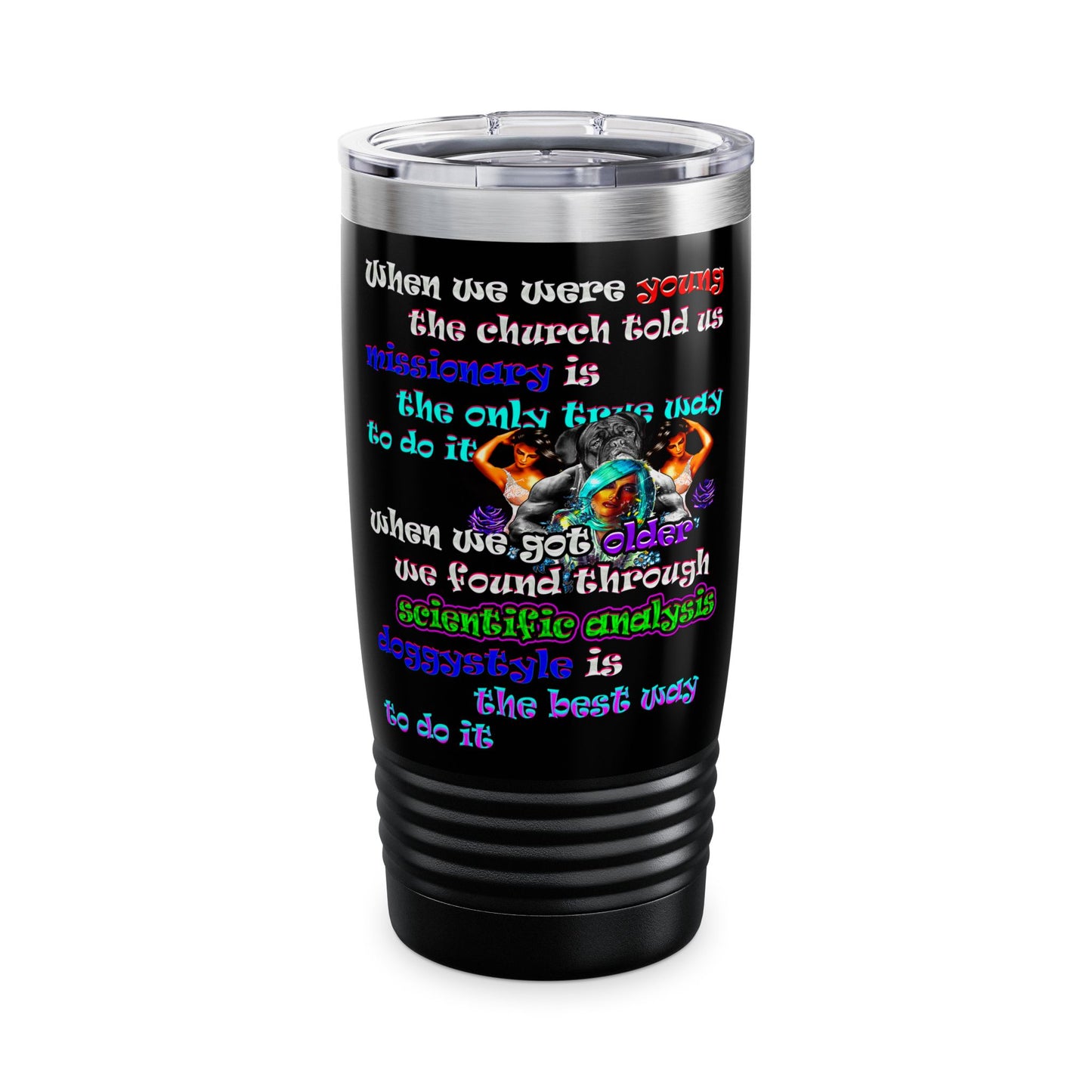 doggystyle - Ringneck Tumbler, 20oz (black)