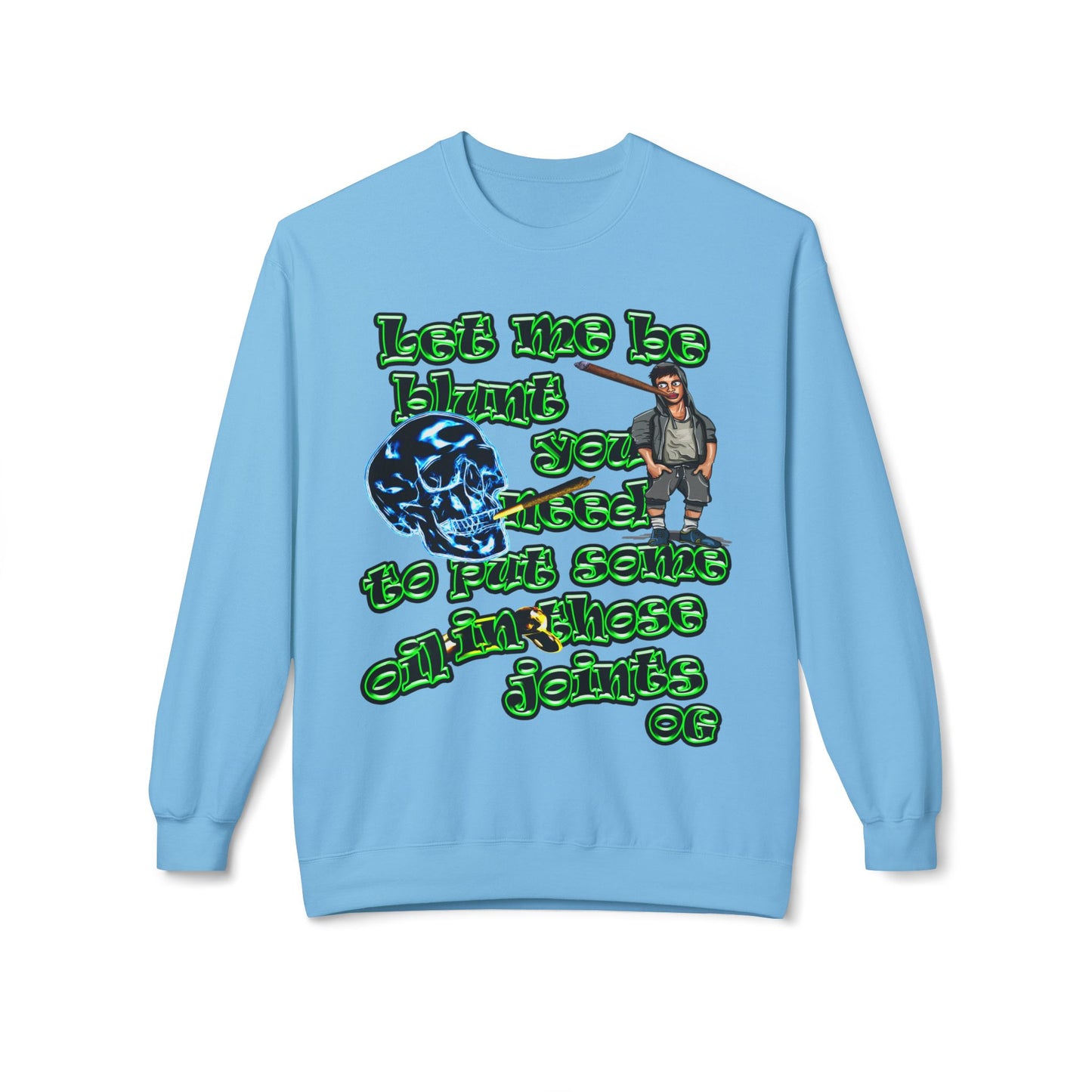 og - Unisex Midweight Softstyle Fleece Crewneck Sweatshirt