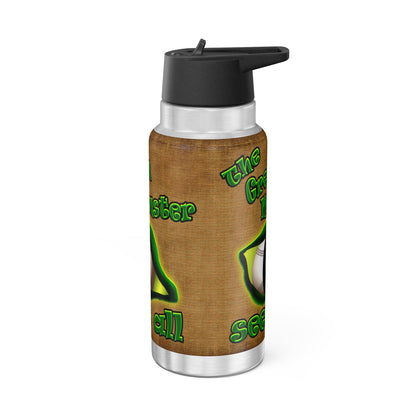 green monster - Gator Tumbler, 32oz  (brown papyrus)