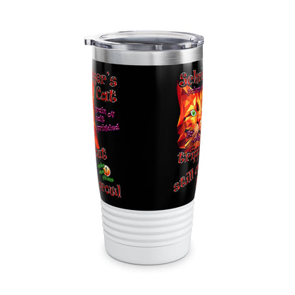 schrodinger's cat - Ringneck Tumbler, 20oz (black)