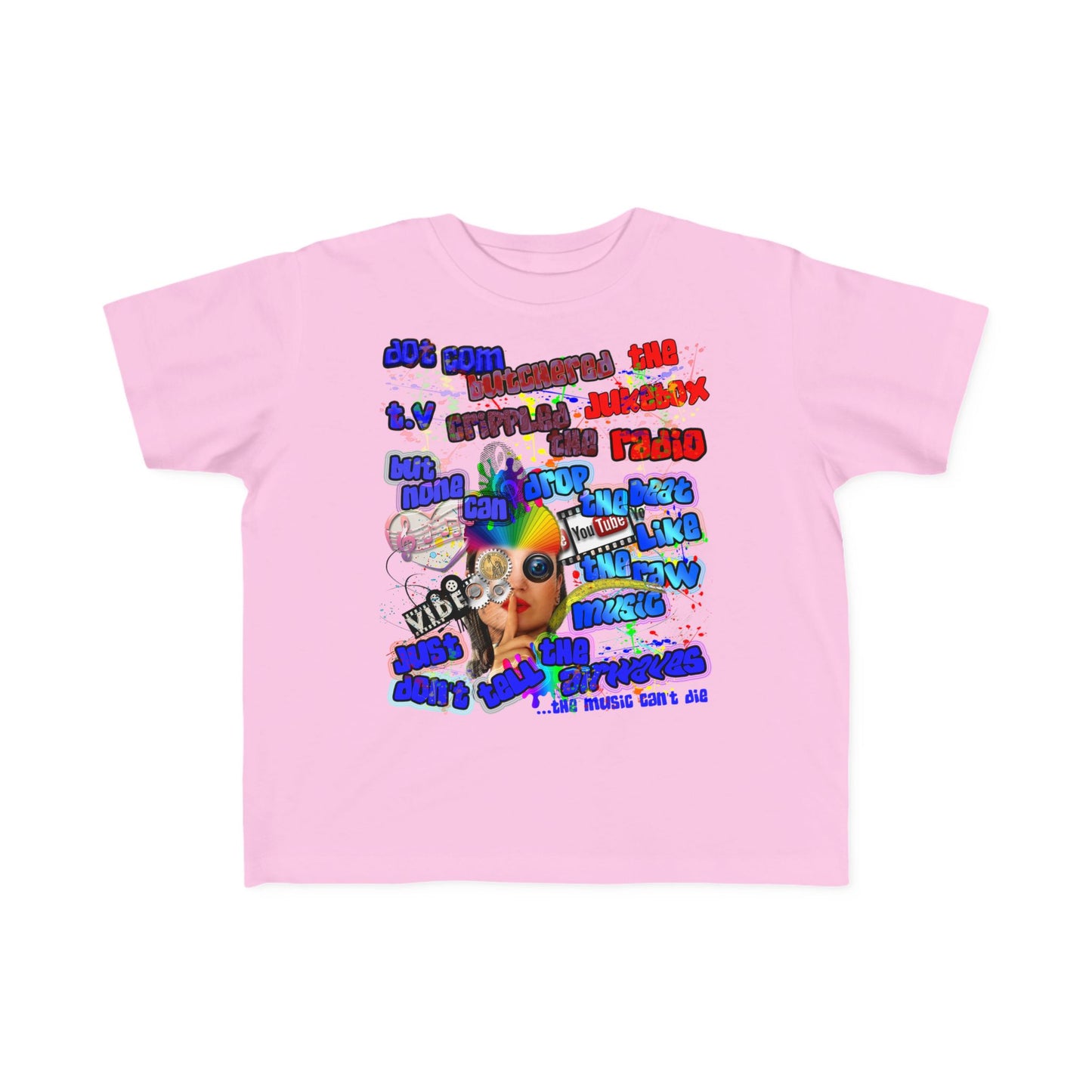 drop the beat - Toddler's Fine Jersey Tee