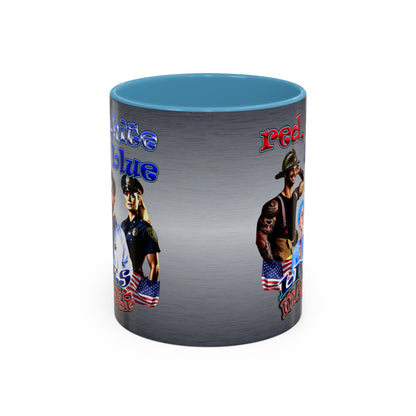 rw&b lives matter - Accent Mug (brushed nickel)