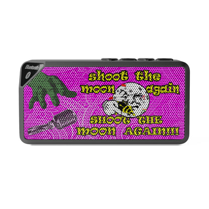 shoot the moon again - Jabba Bluetooth Speaker (pink swirl)