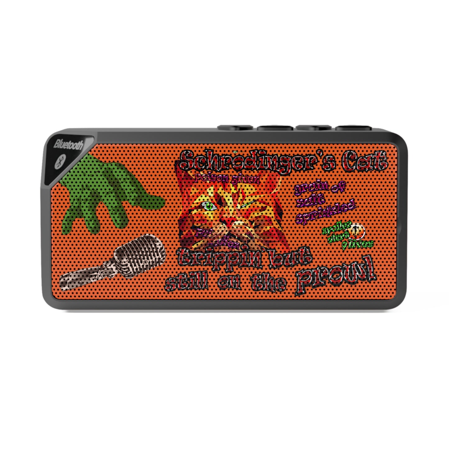 schrodinger's cat - Jabba Bluetooth Speaker (orange)