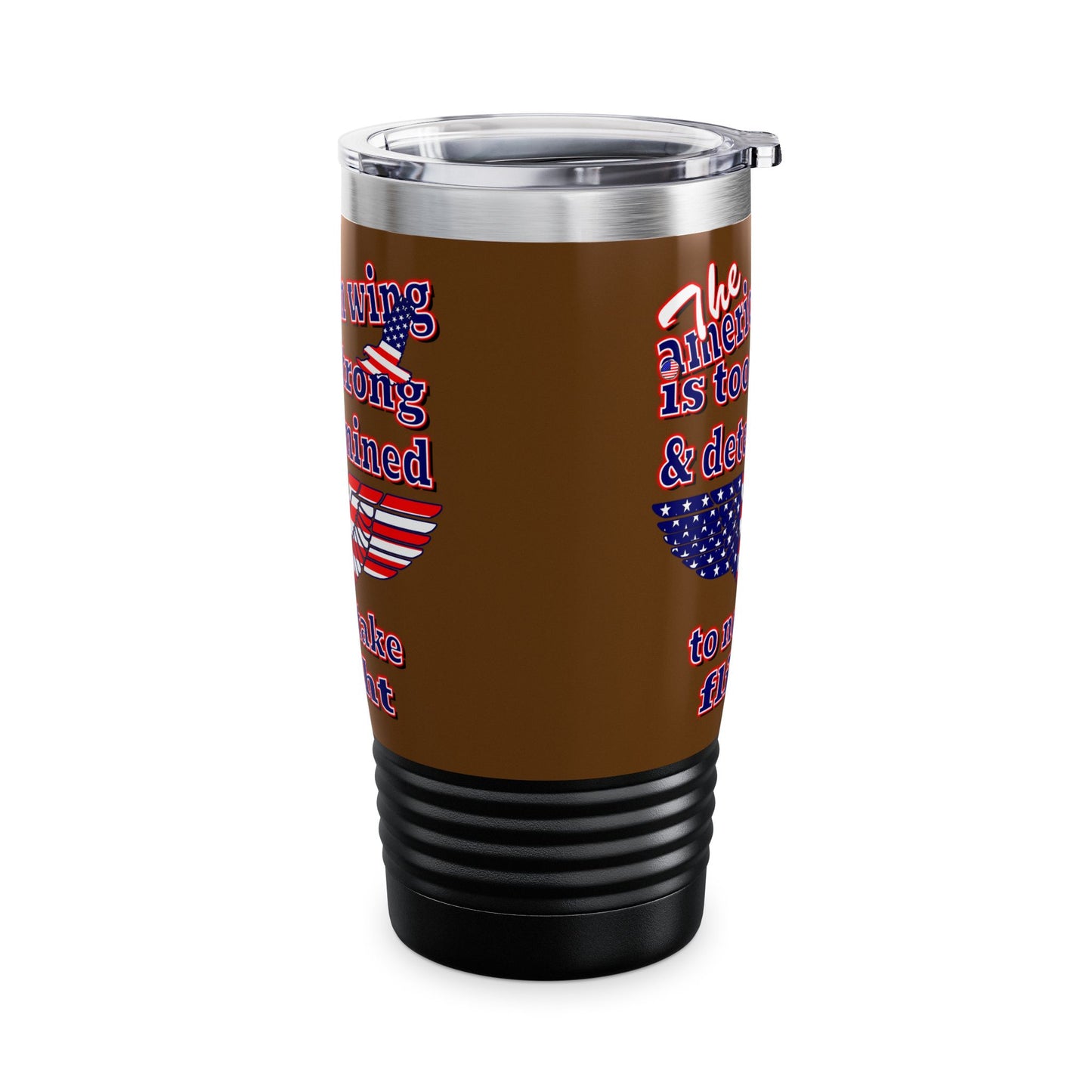 american wing - Ringneck Tumbler, 20oz (brown)