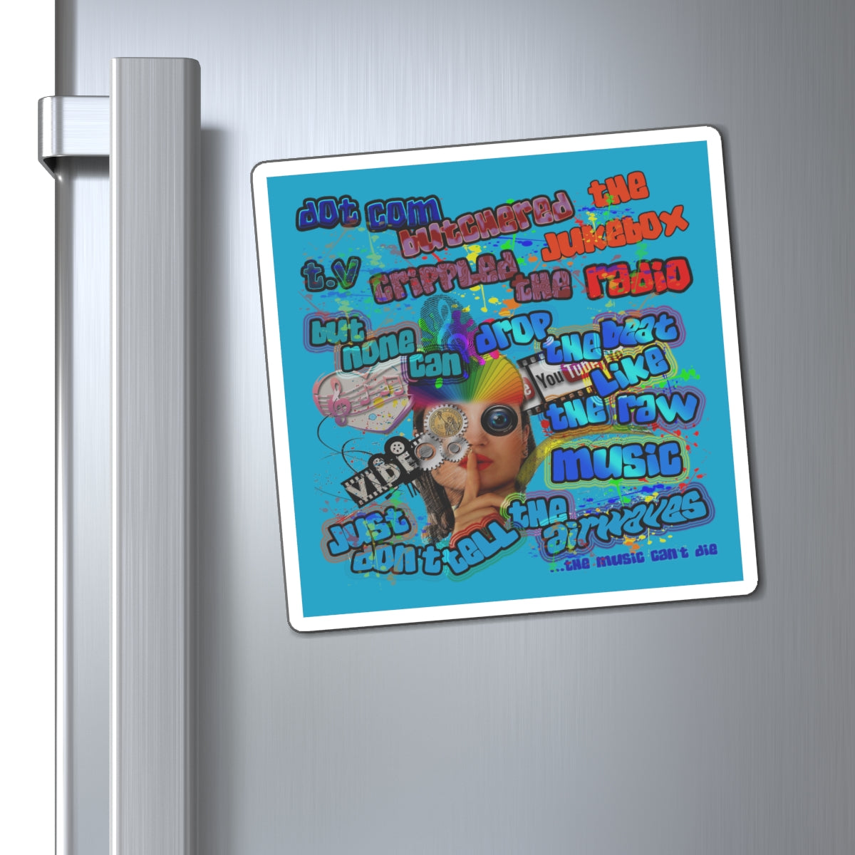 drop the beat - Magnets - (turquoise)
