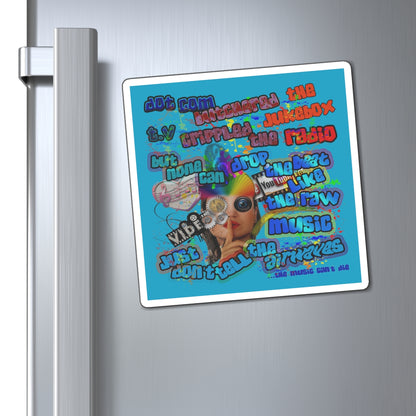 drop the beat - Magnets - (turquoise)