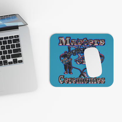 em cee squared - Mouse Pad (Rectangle) (turquoise)