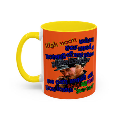 high noon - Accent Mug (orange)