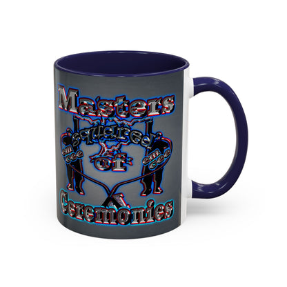 em cee squared - Accent Mug (grey-light grey)
