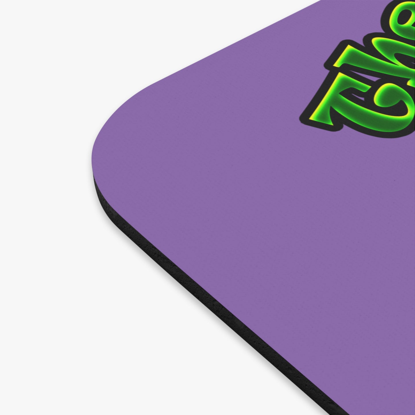 green monster - Mouse Pad (Rectangle) (light purple)