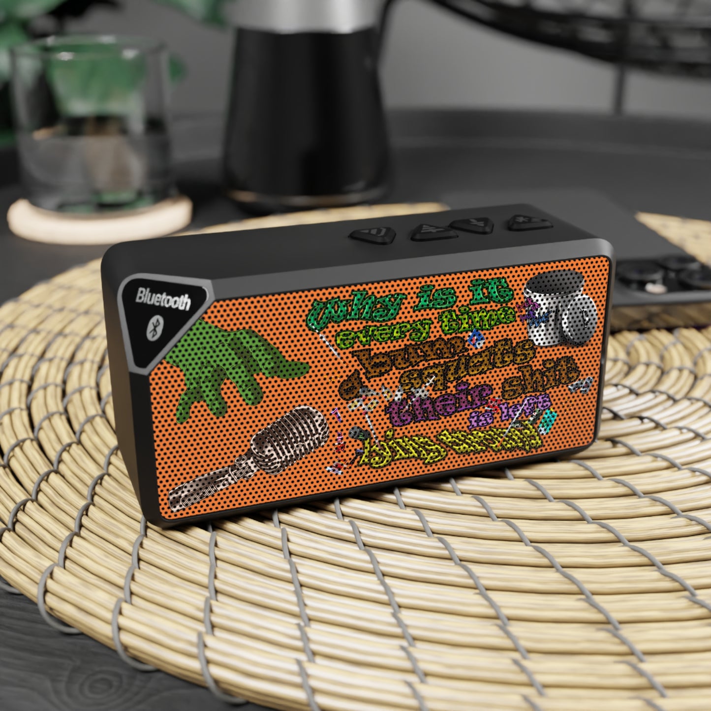 the bum's shit - Jabba Bluetooth Speaker (crusta)