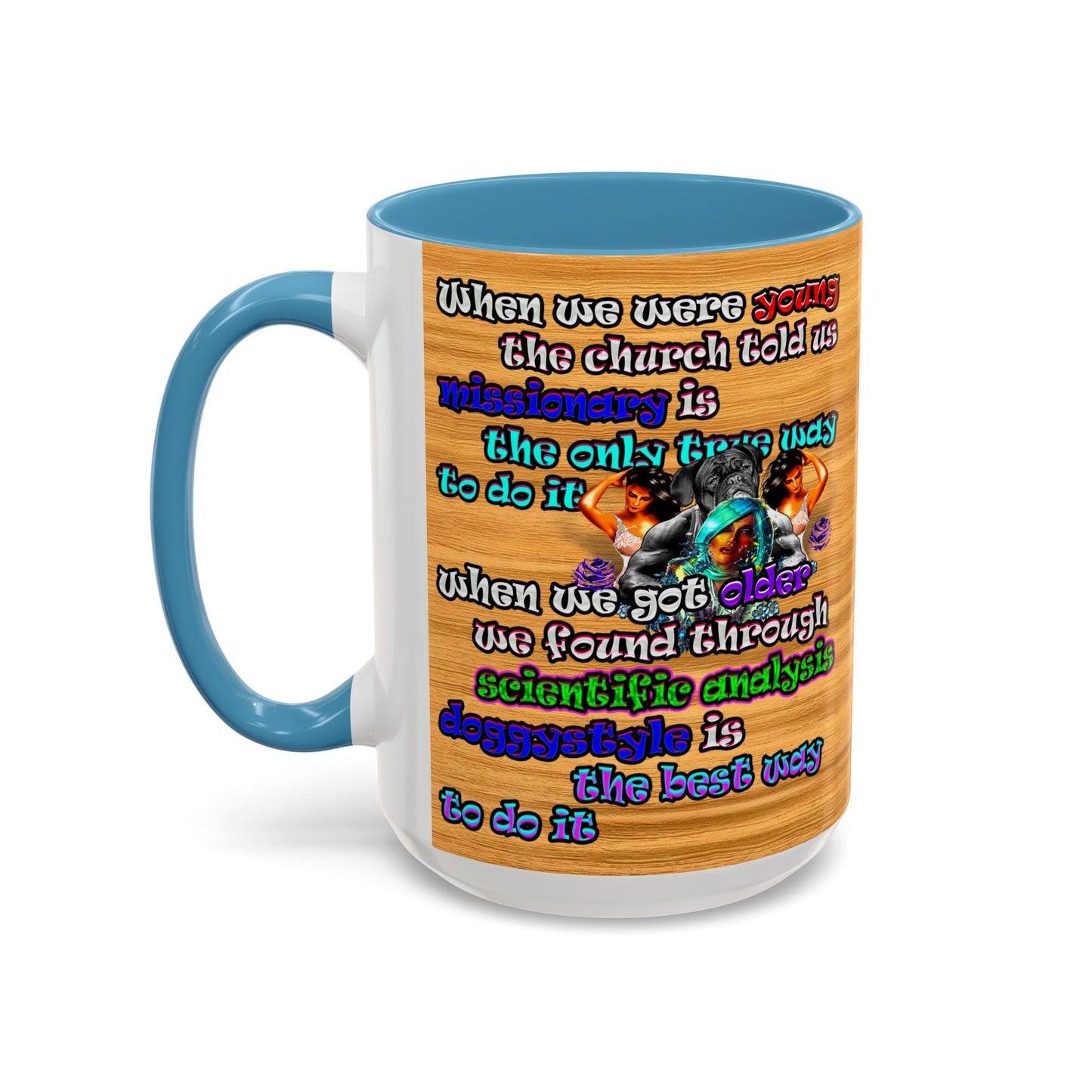 doggystyle - Accent Mug (butterscotch wood finish)