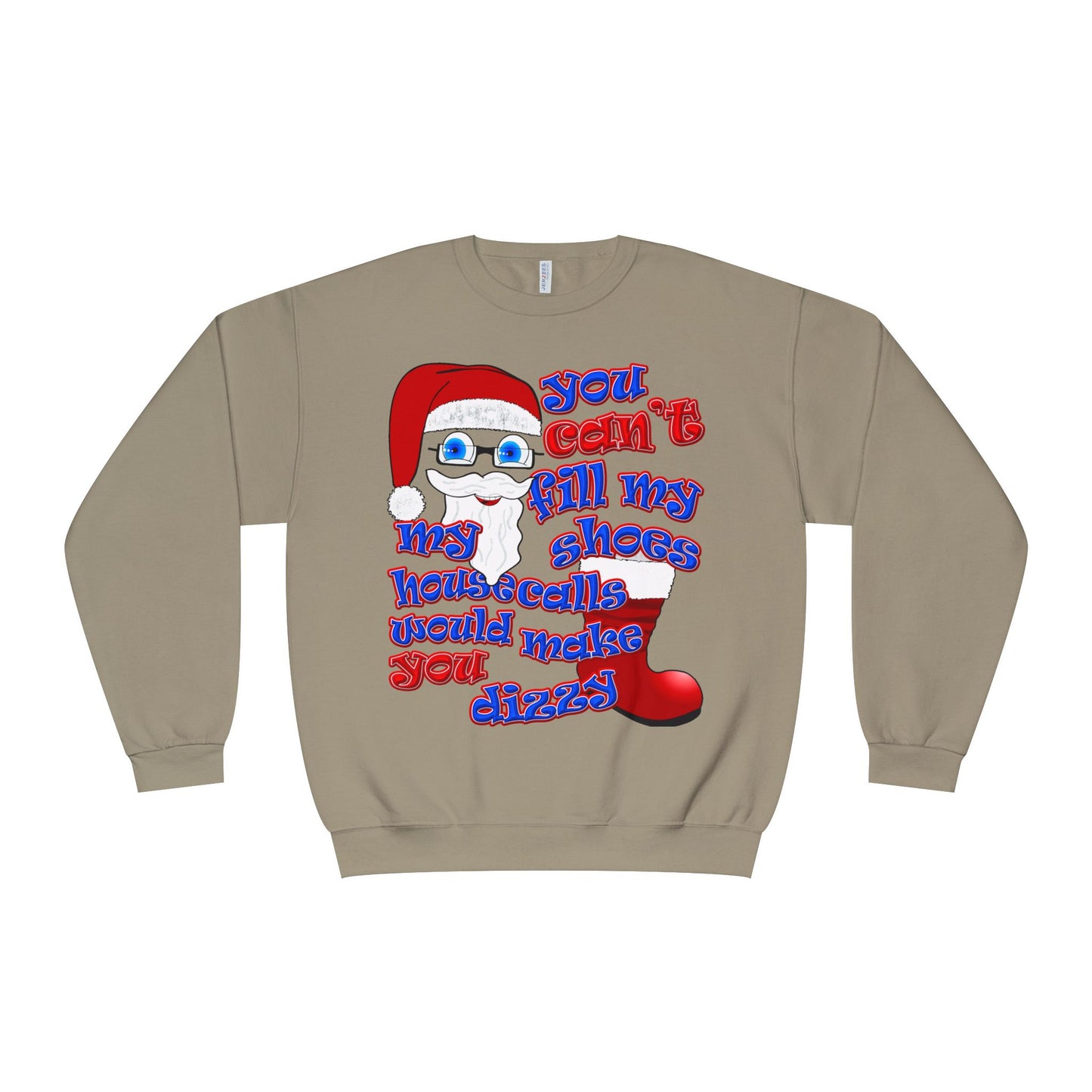 santa's shoes - Unisex NuBlend® Crewneck Sweatshirt