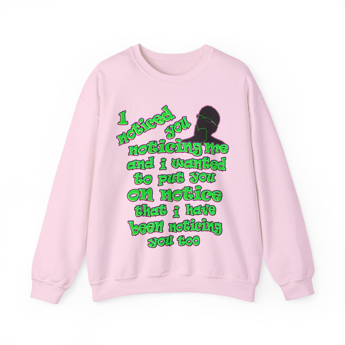 noticed you noticing - Unisex Heavy Blend™ Crewneck Sweatshirt