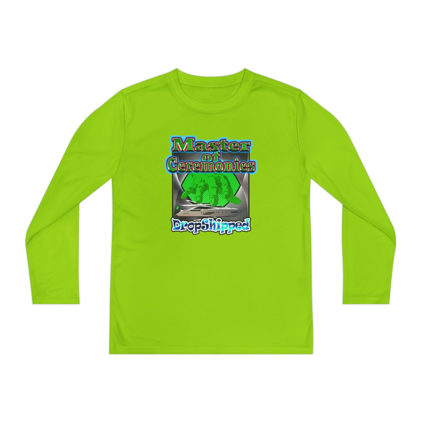 logo - Youth Long Sleeve Competitor Tee
