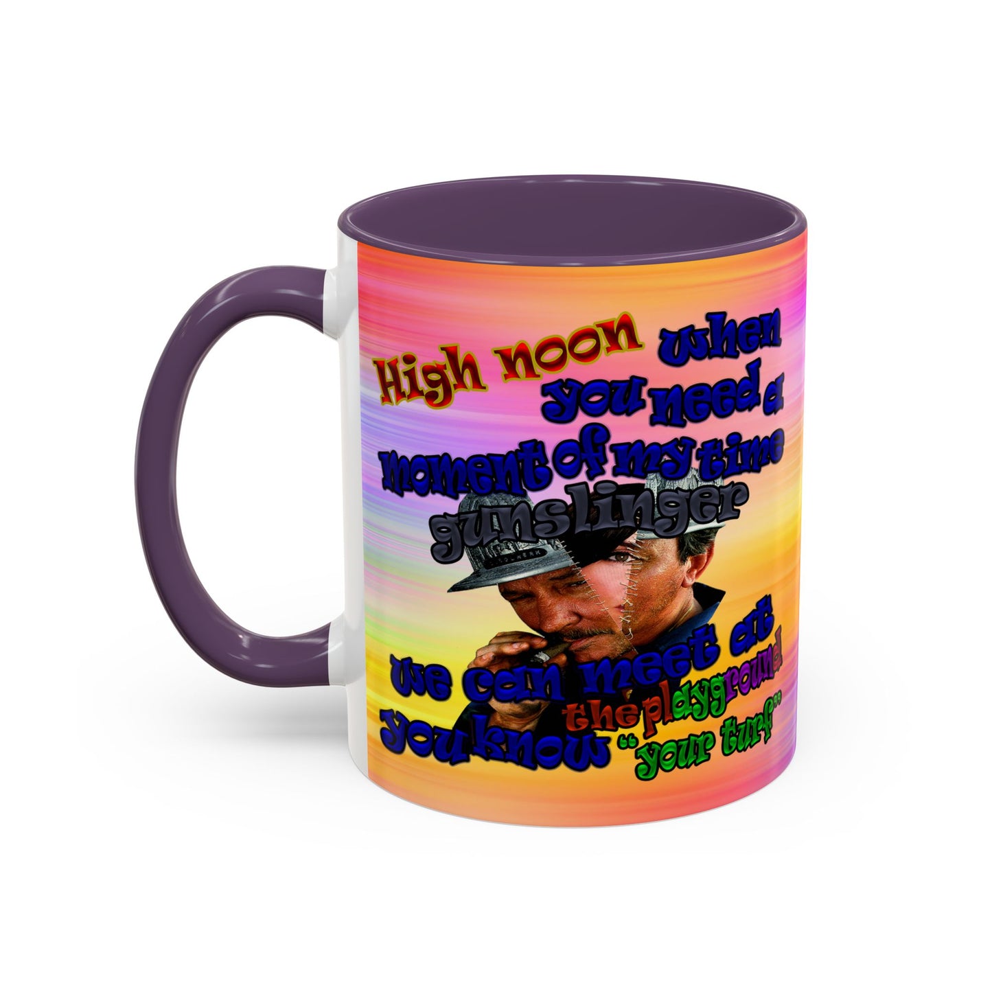 high noon - Accent Mug (color blur)