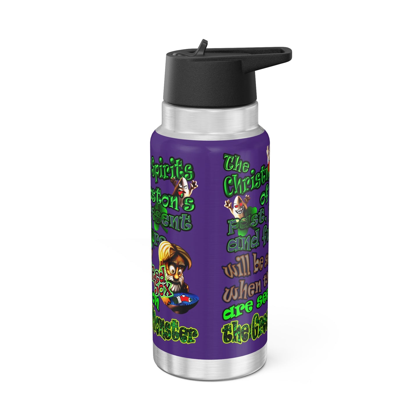 christmas spirits of boston - Gator Tumbler, 32oz (purple)