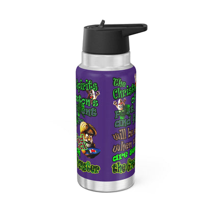 christmas spirits of boston - Gator Tumbler, 32oz (purple)