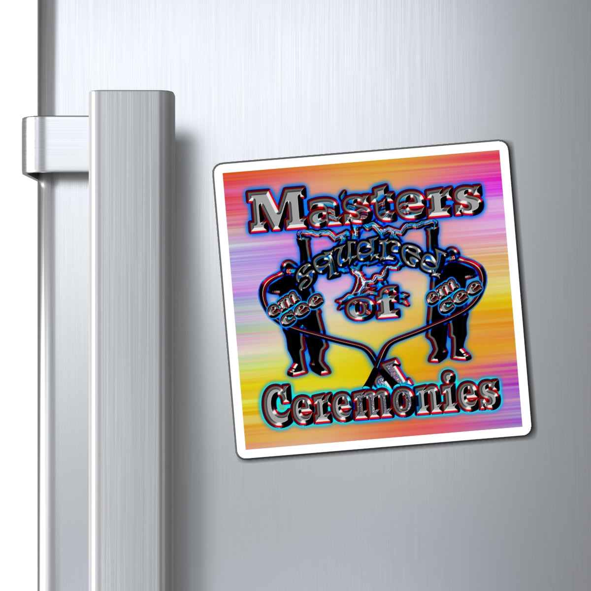 em cee squared - Magnets - (color blur)