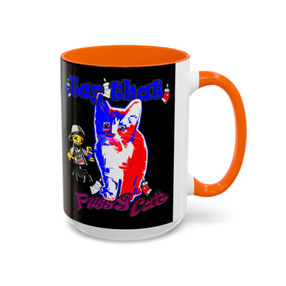 tag that - Accent Mug (black)