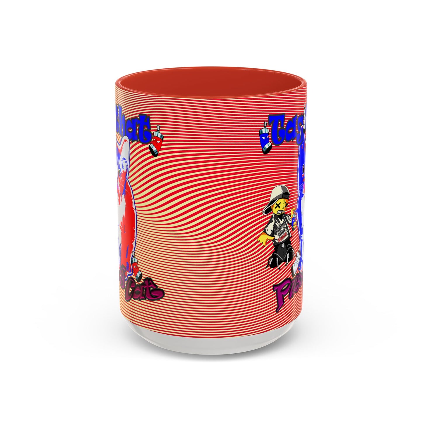 tag that - Accent Mug (yellow-orange wave)