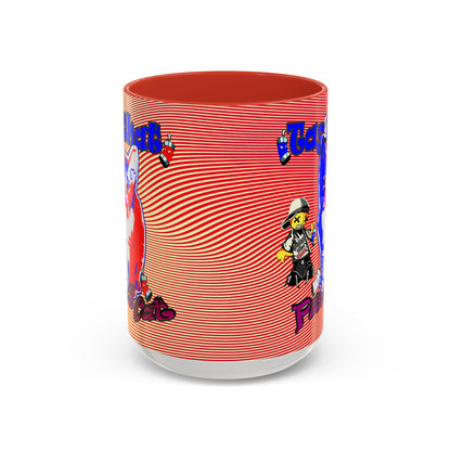 tag that - Accent Mug (yellow-orange wave)