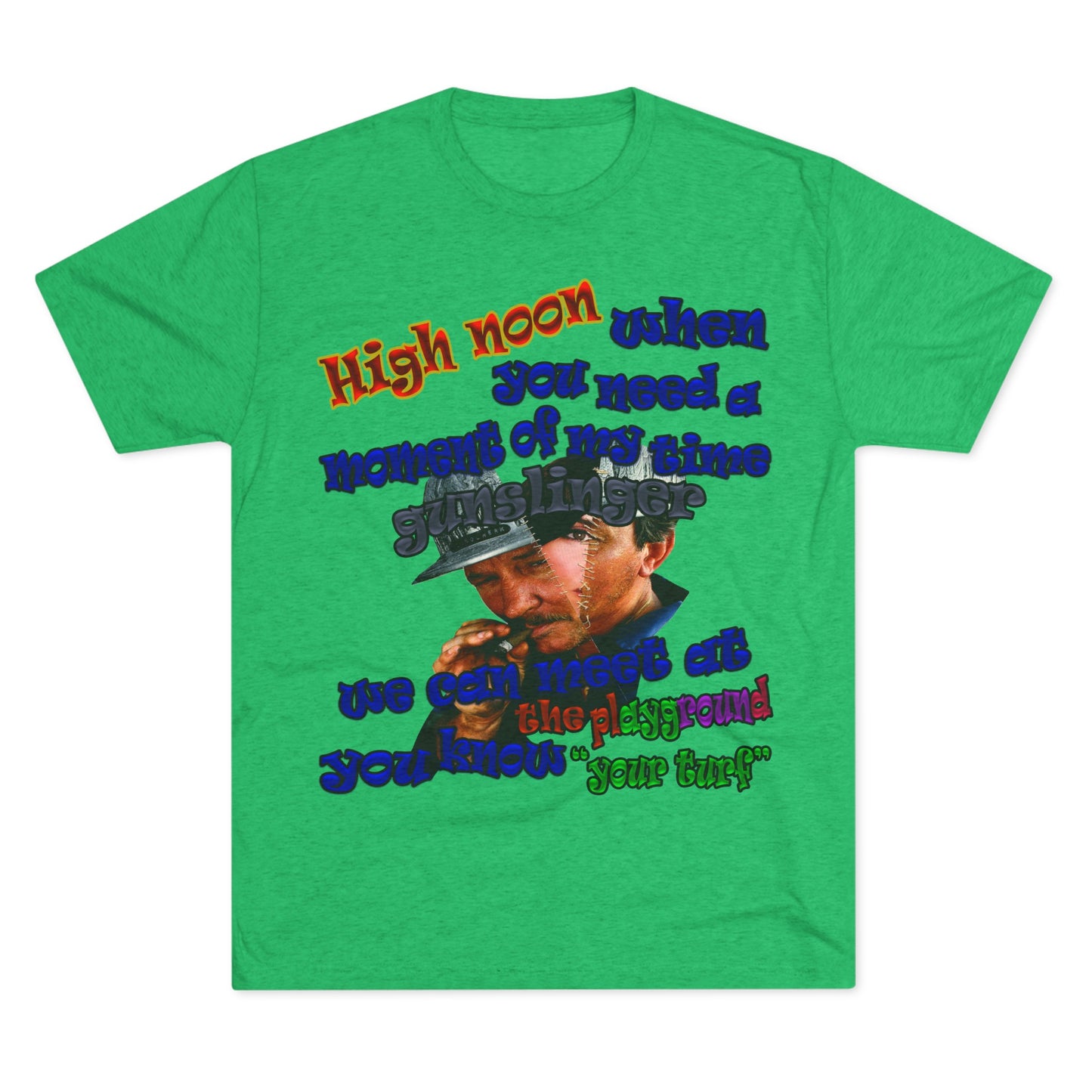 high noon - Unisex Tri-Blend Crew Tee
