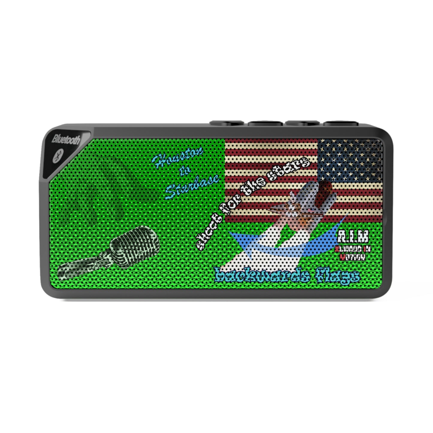 shoot for the stars - Jabba Bluetooth Speaker (logo green)