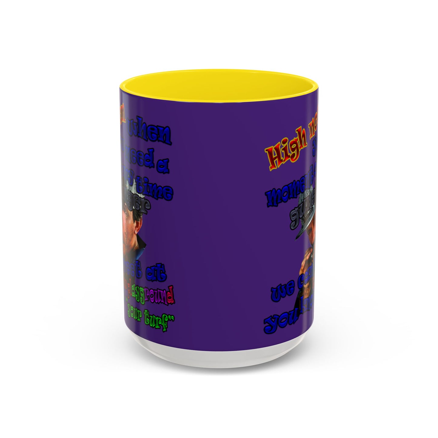 high noon - Accent Mug (purple)