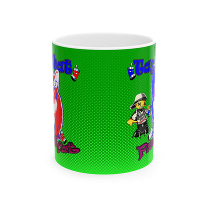 tag that - White Mug (logo green)